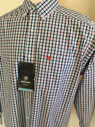 NWT Men ARIAT PRO Long Sleeve L/S 