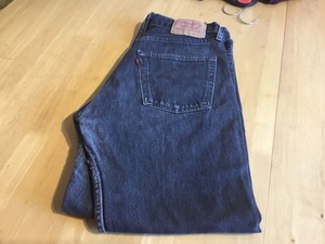 Levis 501 W32 L32 Negro Usado Jeans Rectos. gastos de envío gratis en Reino  Unido | eBay
