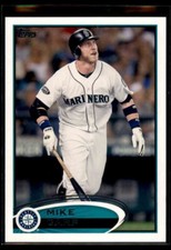 2012 Topps Mike Carp #606 Seattle Mariners