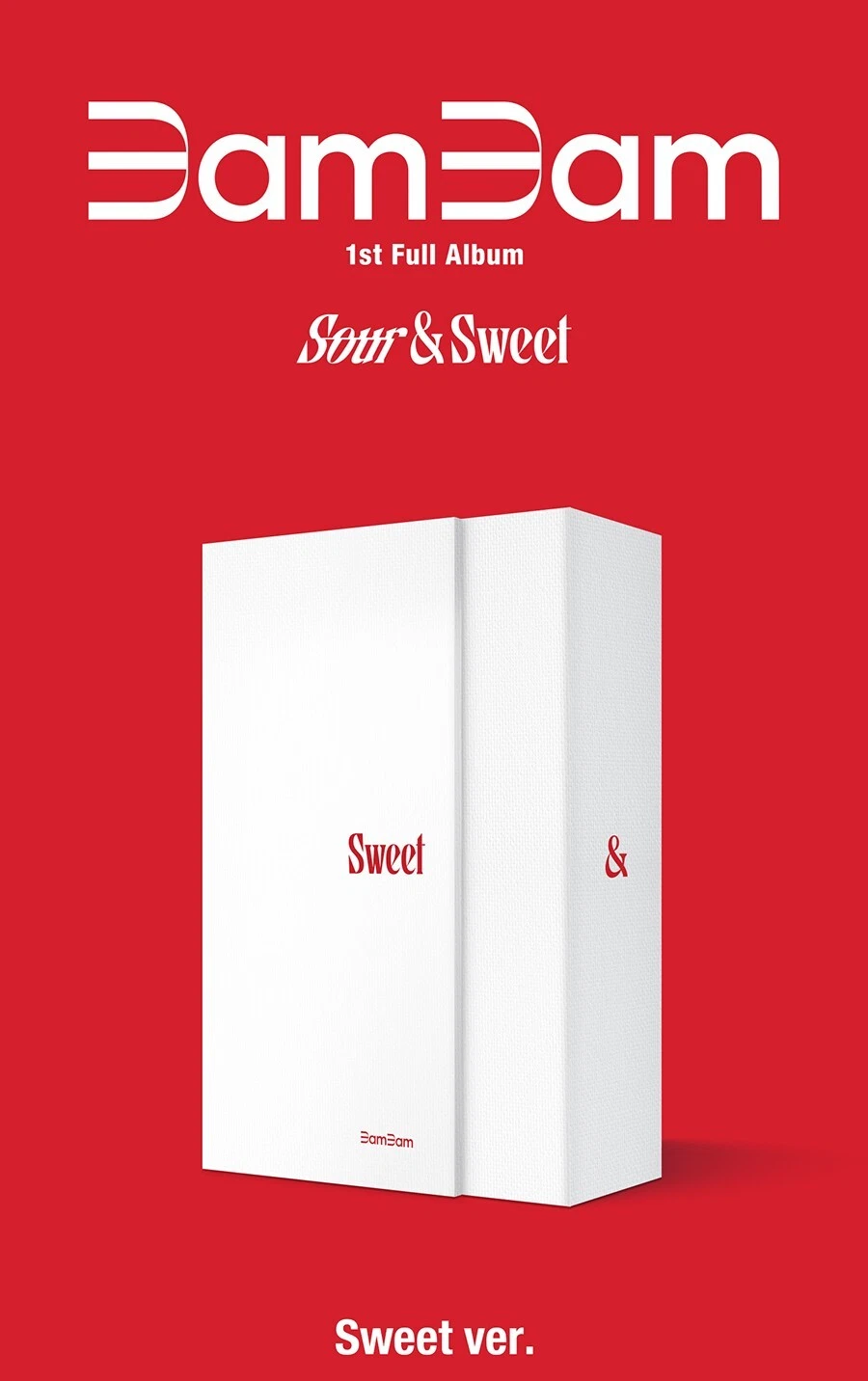 GOT7 BAMBAM [SOUR & SWEET] 1st Album RANDOM CD+8Buch+Lyrics+Poster