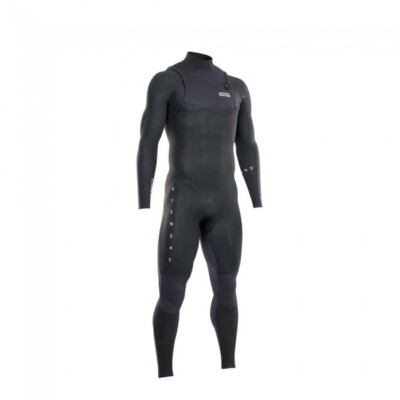 ION Element Semidry Herren 4/3mm FZ Neoprenanzug 2022 BLACK Men Wetsuit
