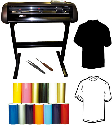 28'' 24'' 1000g Tshirts Heat Press Transfer Vinyl Cutter Plotter,Sign,Decal,PU HTV