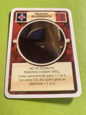Doomtrooper Base Set Art: Resist Elements *English* Mutant Chronicles CCG
