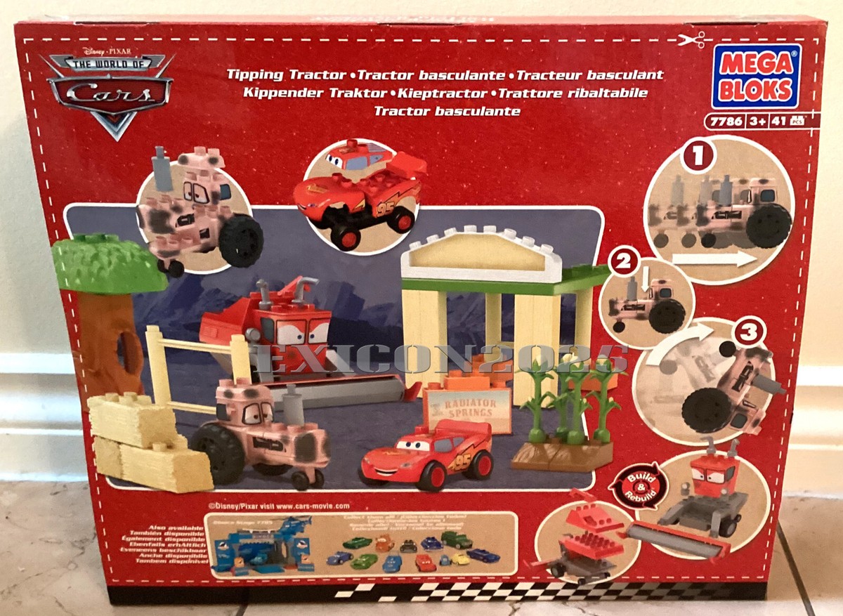 2012 Mega Bloks 7786 Disney Pixar The World of Cars (41 pcs
