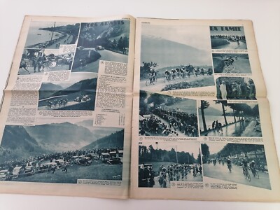 Journal MATCH Du 17 Juillet 1936 - Spécial Tour De France (Étape Alpes) - Pellos