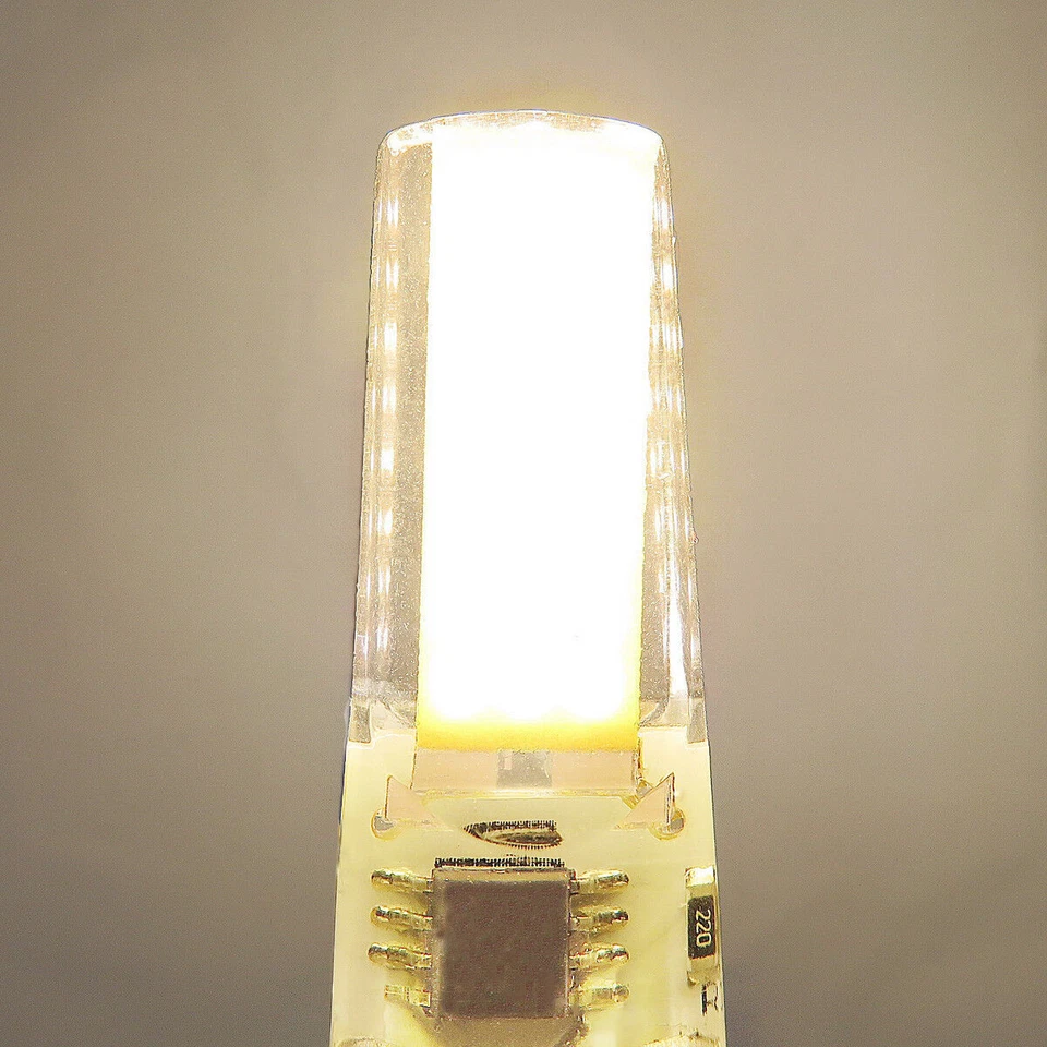 50PCS Dimmable G4 COB-2508 LED Bulb Candelabra White Warm Light Ceiling Fan Lamp - Image 3 of 4
