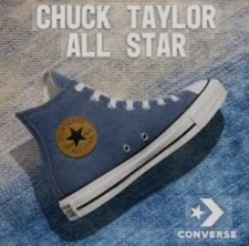 NEW Wmn's (CHOOSE SZ) CONVERSE Converse Chuck Taylor All Star Denim HIGH TOP.