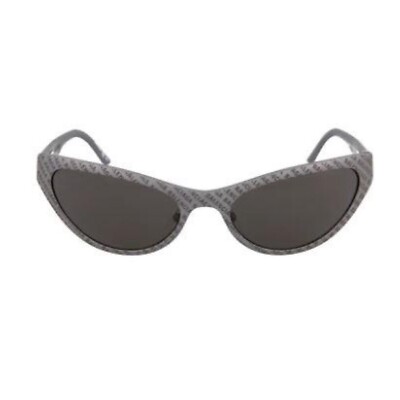 Balenciaga Womens Gray Logo Metal Aluminum Frame UV  display picture 2
