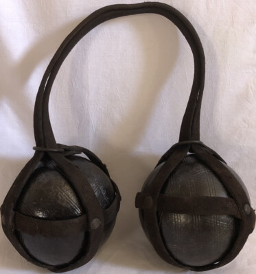 Paire De Boules Lyonnaises Anciennes – Diamètre 9cm – Occasion – Vintage