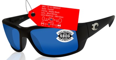 costa sunglasses black