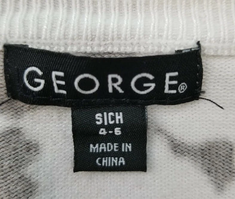 George Cardigan Sweater Women’s Small S Multicolor Floral Roses ¾ Sleeve Stretch - Image 4 of 4