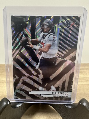 CJ Stroud 2024 Panini Donruss Elite Razzle Dazzle Parallel SSP *See Desc**