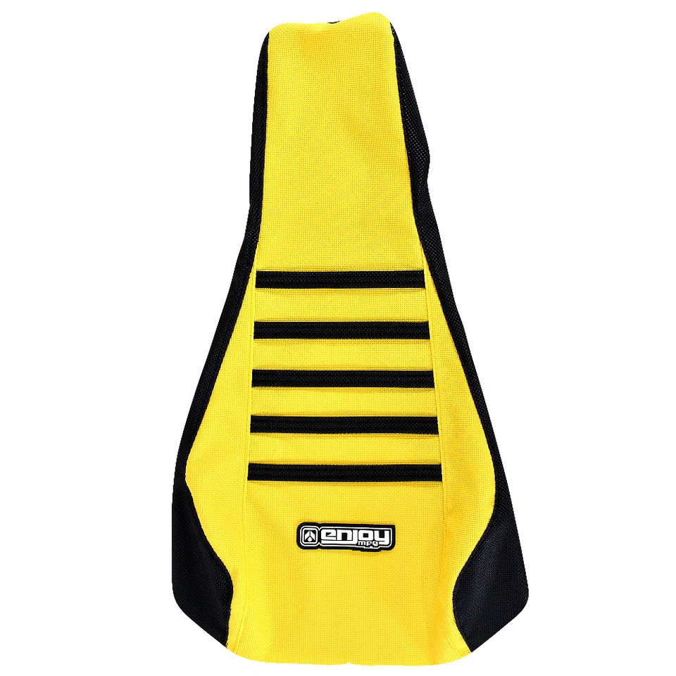 Cubierta de asiento Suzuki Quadsport 90 LTZ 90 Z90 2007-2021 NEGRO/AMARILLO/COSTILLAS NEGRAS #237 Foto 2 de 4
