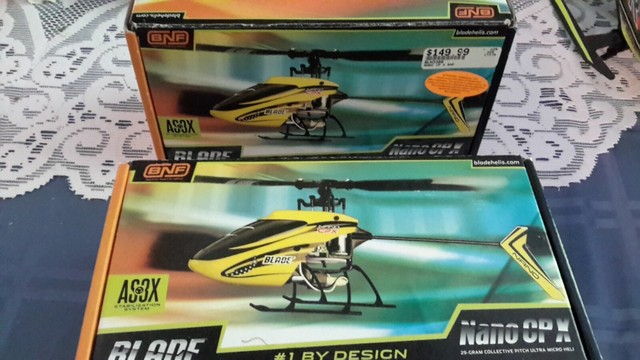 blade nano helicopter