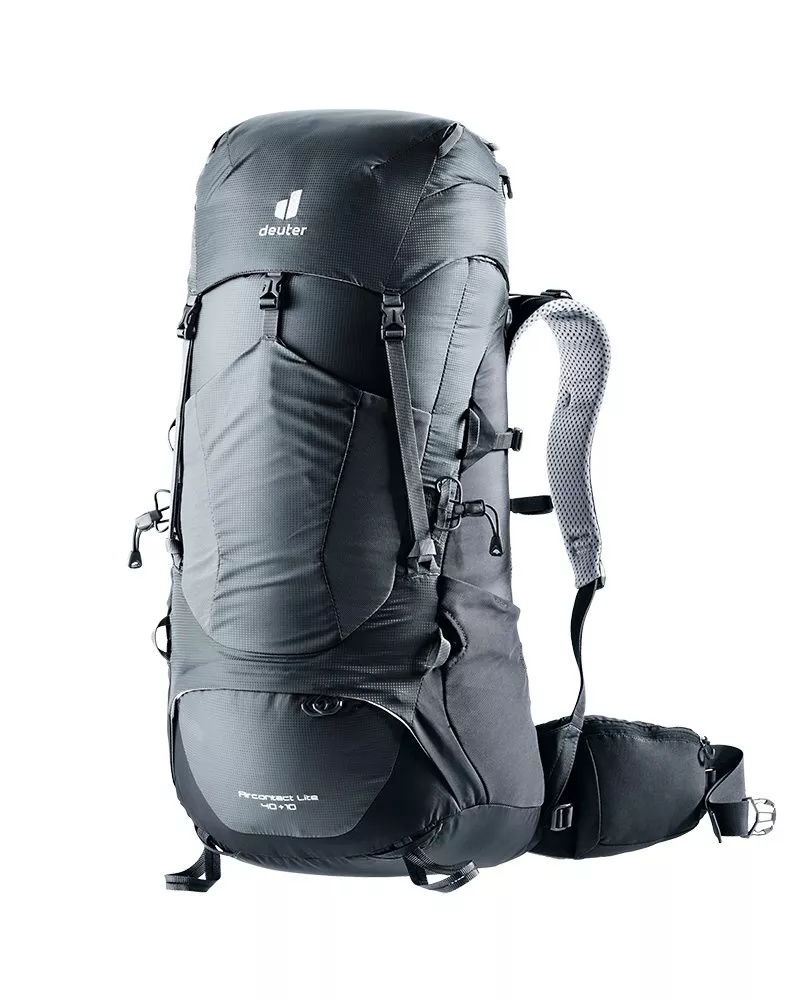 Deuter Aircontact Lite 40 10 Backpack Trekking Graphite Black eBay