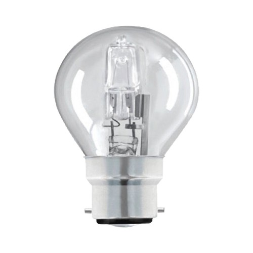 10 x Status Halogen Round Bulb 28W = 37W BC B22 Dimmable Light Bulbs eBay