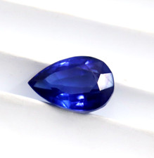 Pear Cut 10 Ct AAA Rare Natural Flawless Royal Blue Sapphire Loose Gemstone