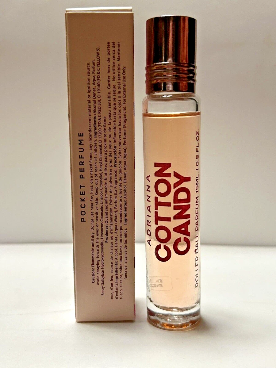 ADRIANNA COTTON CANDY EDP 15ml 0.5 fl.oz Rollerball Pocket Perfume
