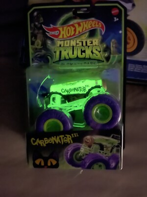 Hot Wheels 2023 (Monster Trucks) Glow In The Dark -  ''Carbonator XXL''