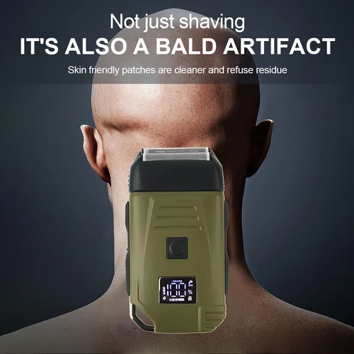 USB Rechargeable Foil Shaver Electric Cordless Wet/Dry Shaver Razor for Men New - Picture 10 of 13