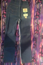 Vintage Key Saddle King Western Jeans Womens Size 6 NWT New Tags Made In USA