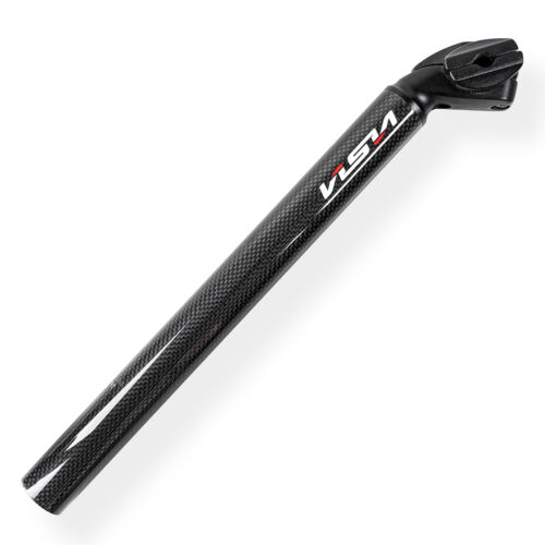 Bike Bicycle Alloy Carbon Look Bike Bicycle Seatpost 31.6mm x 350mm - Picture 1 of 3