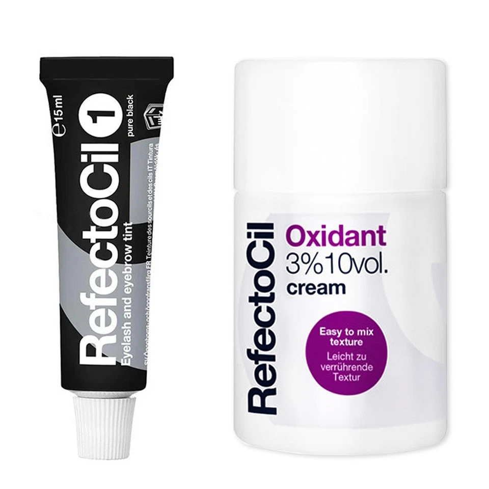 RefectoCil Eyelash & Eyebrow Tint, 15 ml & Oxidant Cream Kit - *CHOOSE SHADE*