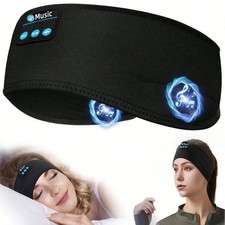 Bluetooth Sleep Headphones Eye Mask Wireless HD Stereo Headband for Sleeping