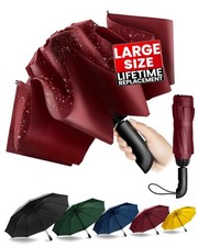 Conlun Travel Inverted Umbrella Compact Windproof- Automatic reverse Umbrella...