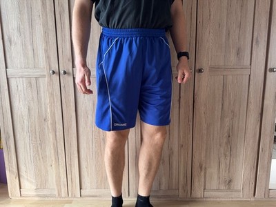 Vintage Spalding Basketball Shorts in XL. blau. Guter Zustand!