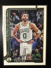 Topps 2025-26 Jason Tatum Boston Celtics Basketball Card #1 NBA