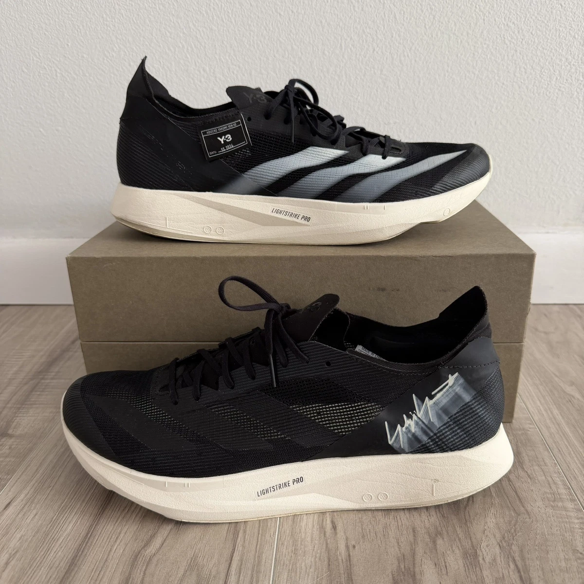 Adidas Y-3 Takumi Sen 10 Black Off White for sale | eBay
