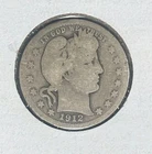 1912-P Barber Quarter — photo from another recent sale