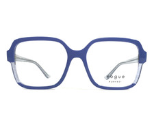 Vogue Eyeglasses Frames VO5555 3139 Wisteria Transp Violet Glitter 54-17-140