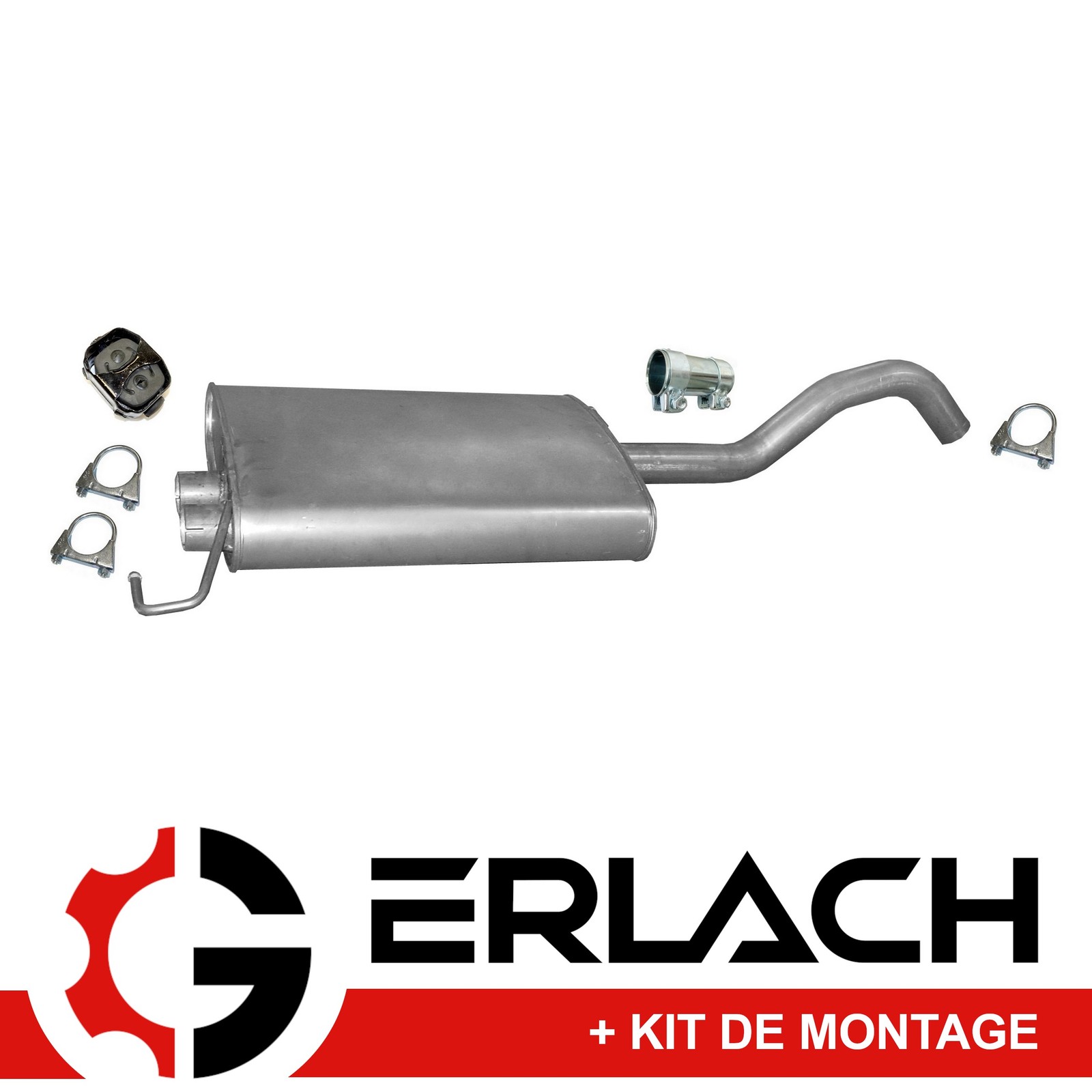 Silencieux arrière Mercedes ML 400 CDI W163 pot échappement rechange 5256