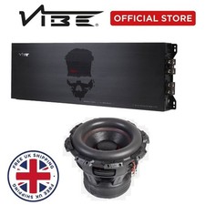 VIBE BD5000.1D Amp & BD12D1 SPL 12" Subwoofer Bass Package 5000W LIMITED OFFER