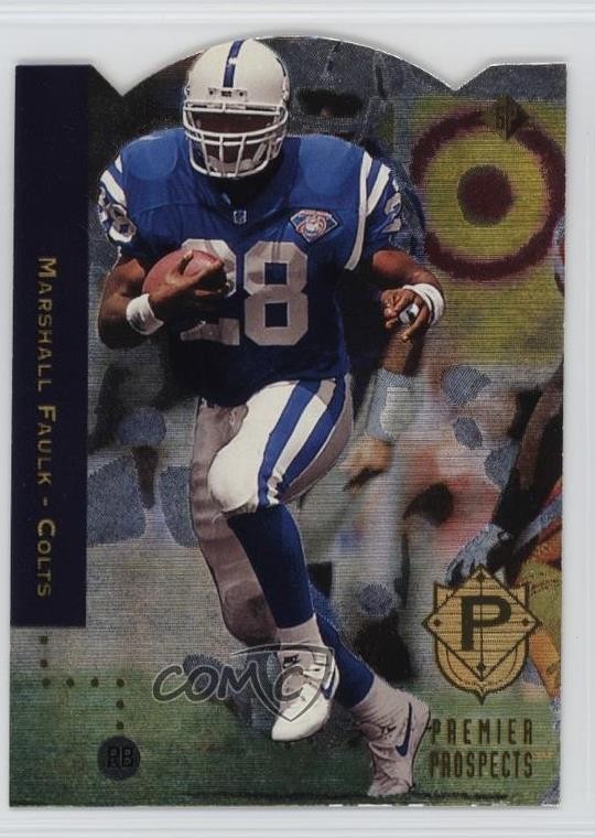 1994 SP Premier Prospects Die-Cut Marshall Faulk #3 HOF 9l6