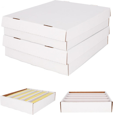 Super Monster 5-Row Card Storage Box 2-Pack for 5000 Sports & Gaming Cards