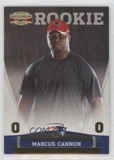 2011 Panini Gridiron Gear Rookie Gold O's 85/100 Marcus Cannon #187 2s4