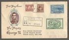 Canada first day cover, 262 etc, $1 destroyer [ , unusual cachet [141