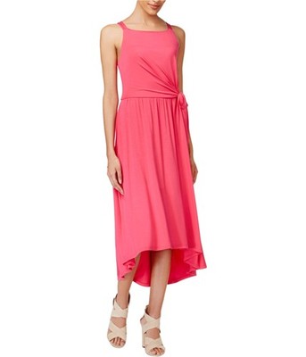 maison Jules Womens Tie Waist Shift Dress