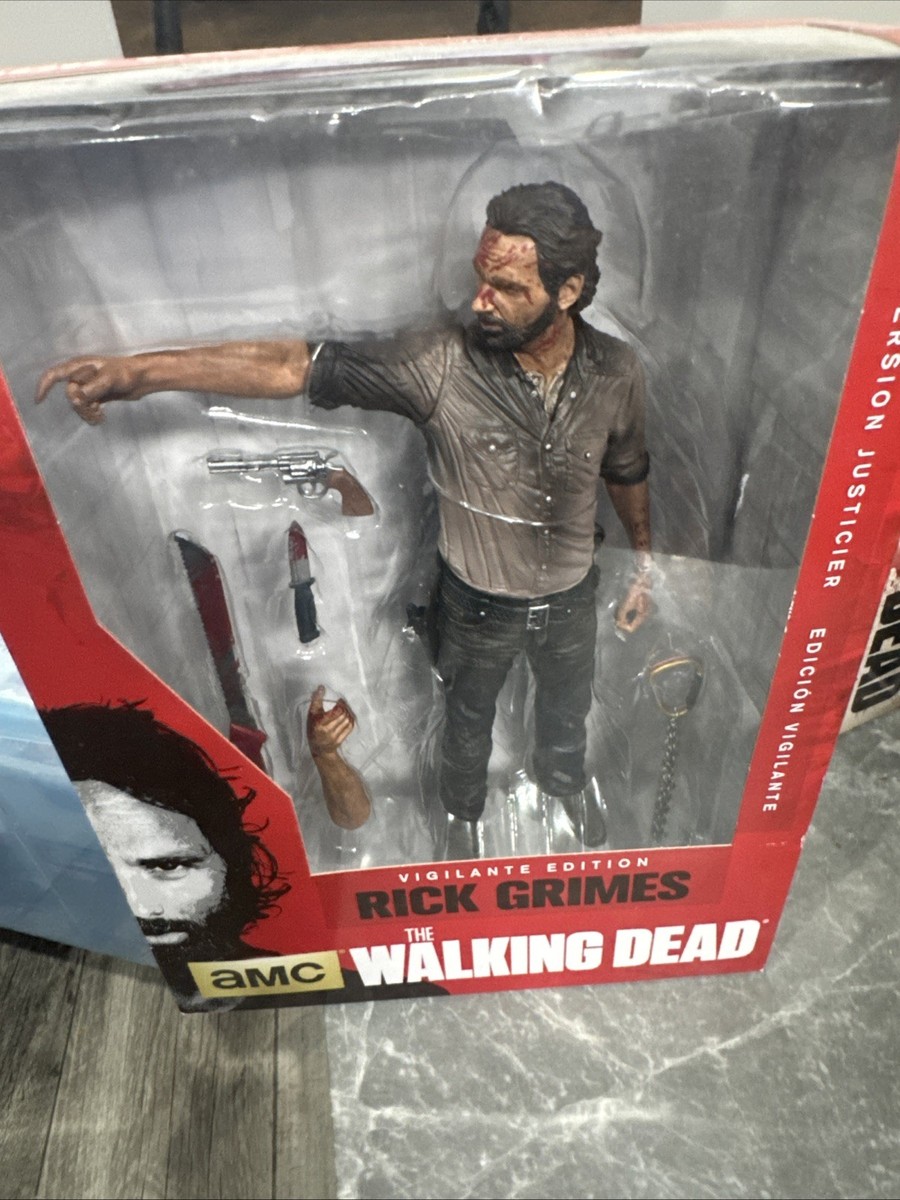 AMC The Walking Dead McFarlane 10” Bloody Vigilante Edition RICK