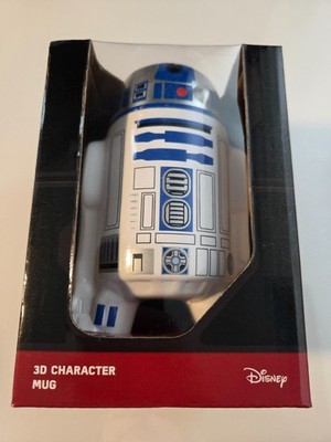 Disney Star Wars 3D Figur Keramik Tasse R2D2 Brandneu in Box