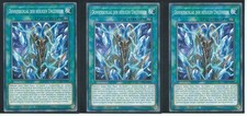 YU GI OH 3x DONNERSCHLAG DER HEILIGEN UNGEHEU...