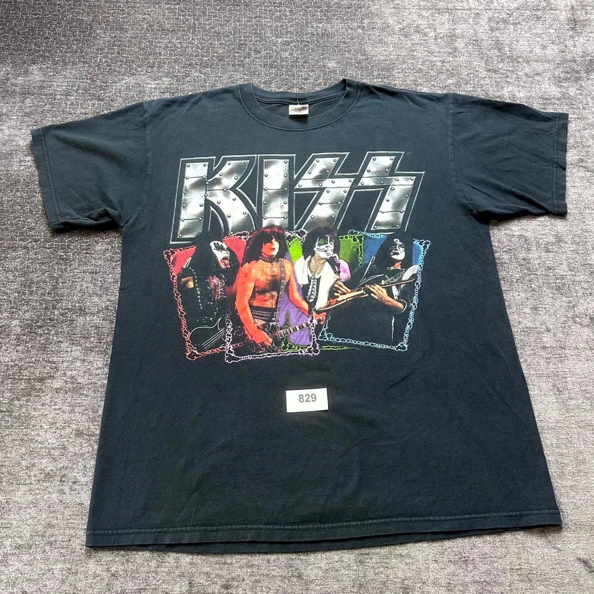 KISS Tour T Shirt Indiana Men's T-Shirts for sale | eBay