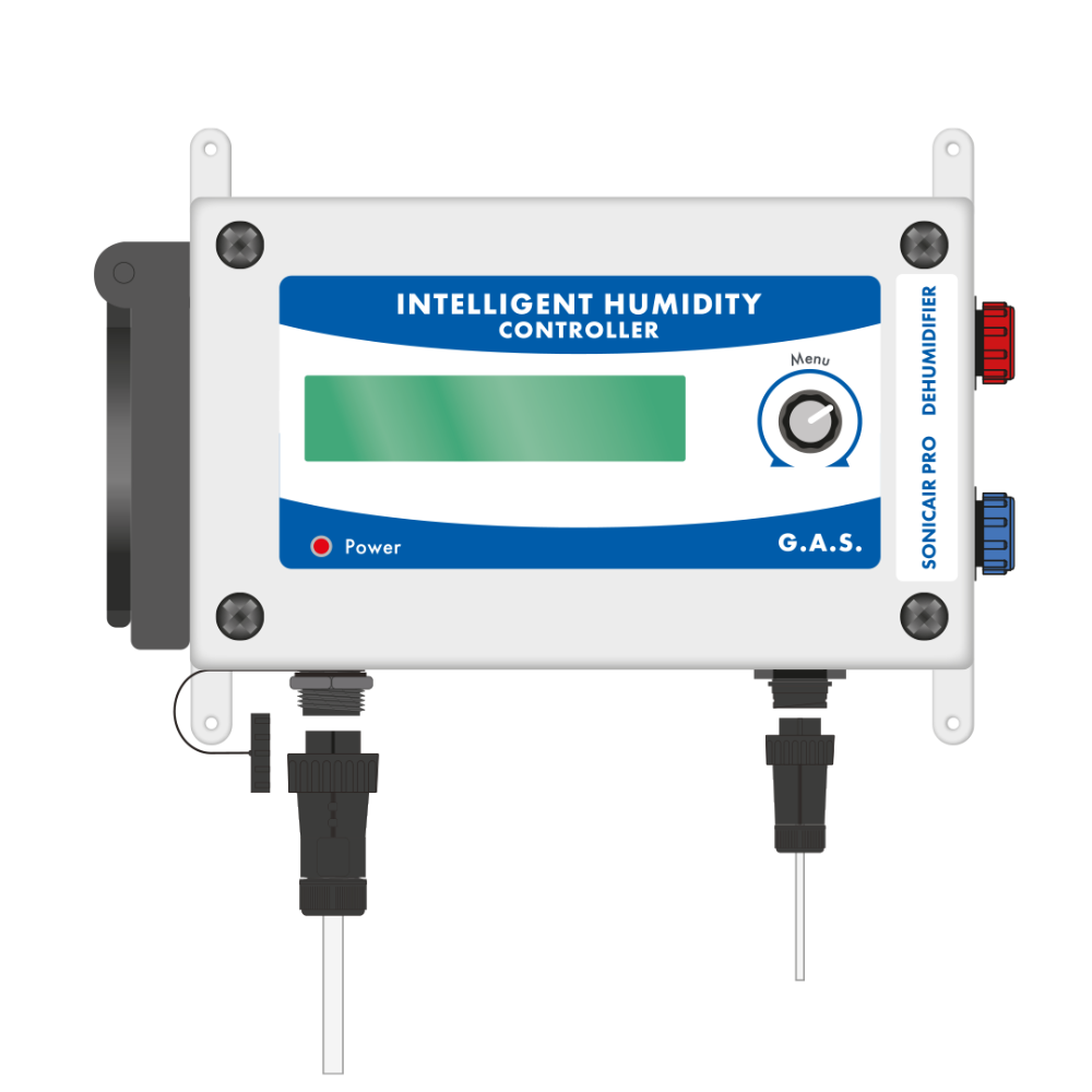 G.A.S Intelligent Humidity Controller  DUAL VPD and Humidity with Data Logger