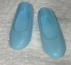 VINTAGE BARBIE SKIPPER FLAT SHOES JAPAN LIGHT BLUE
