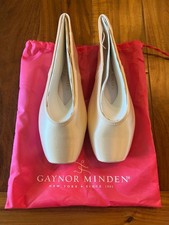 Gaynor Minden Classic Fit Pointe Shoes Lyra LCL-11.5M4SDH 11.5 Wide 4 Box Supple
