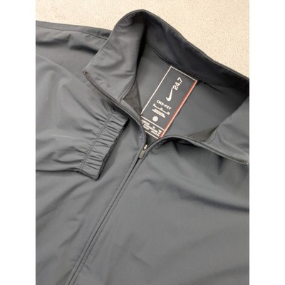 Nike Dri Fit 247 Womens XL Oversized Fit Grey Jacket Lightweight Perfect Stretch