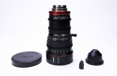 Canon CN-E 30-105mm T2.8 L S Telephoto Cinema Zoom Lens (PL Mount) - EXC